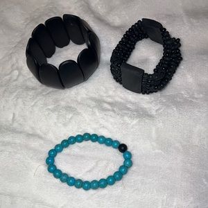 Stretch bracelet’s set off 3